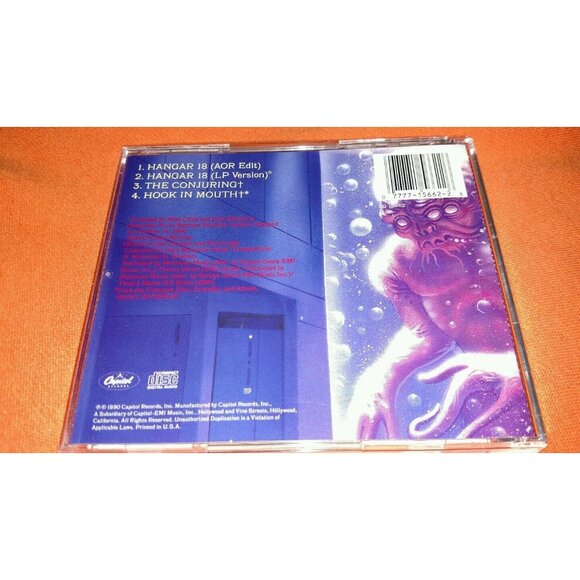 MEGADETH cd single HANGAR 18 4 TRACKS - Picture 2 of 3